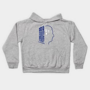 You Never Forget Your First - Doctor Who 9 Christopher Eccleston Kids Hoodie